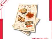 Tờ Rơi Menu