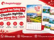 In Lịch Treo Tường 7 Tờ