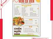 Menu Cá Viên Chiên