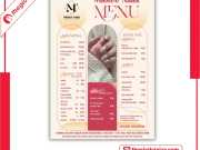 Menu Tiệm Nail