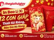 In Bao Lì Xì 12 Con Giáp