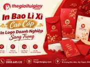 In Bao Lì Xì Cao Cấp In Logo