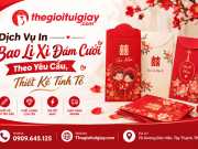 In Bao Lì Xì Đám Cưới