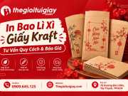 In Bao Lì Xì Giấy Kraft