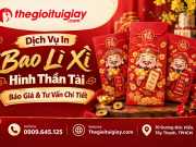 In Bao Lì Xì Hình Thần Tài