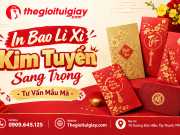 In Bao Lì Xì Kim Tuyến