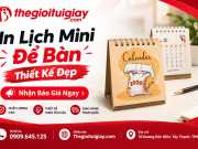 In Lịch Mini Để Bàn
