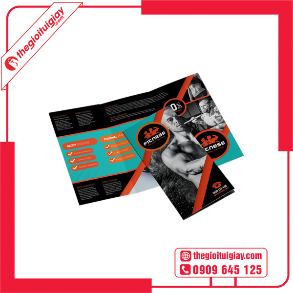 Mẫu brochure gym & fitness
