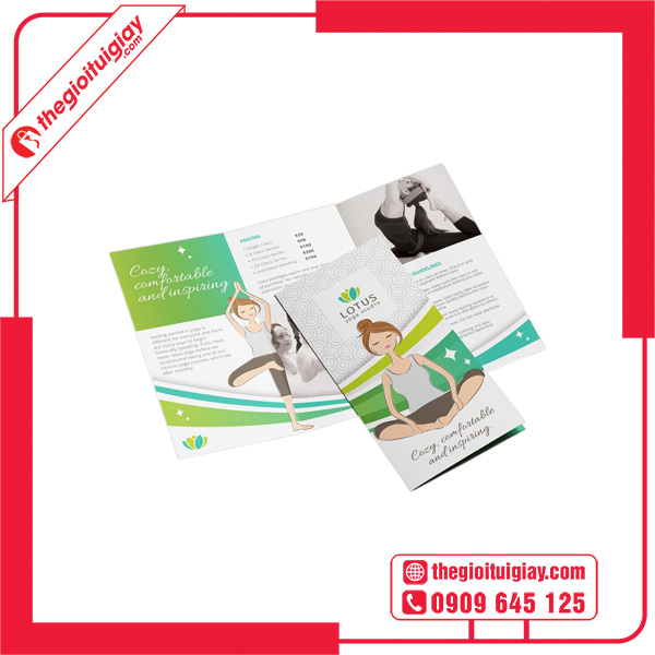 Mẫu brochure yoga truyền thống
