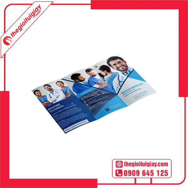 Mẫu brochure bệnh viện quốc tế