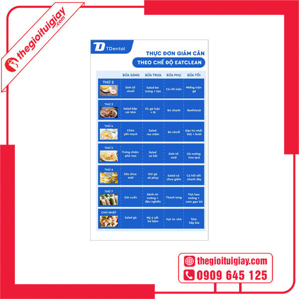 Tờ Rơi An Toàn Thưc Phẩm Theo Chế Độ EATCLEAN