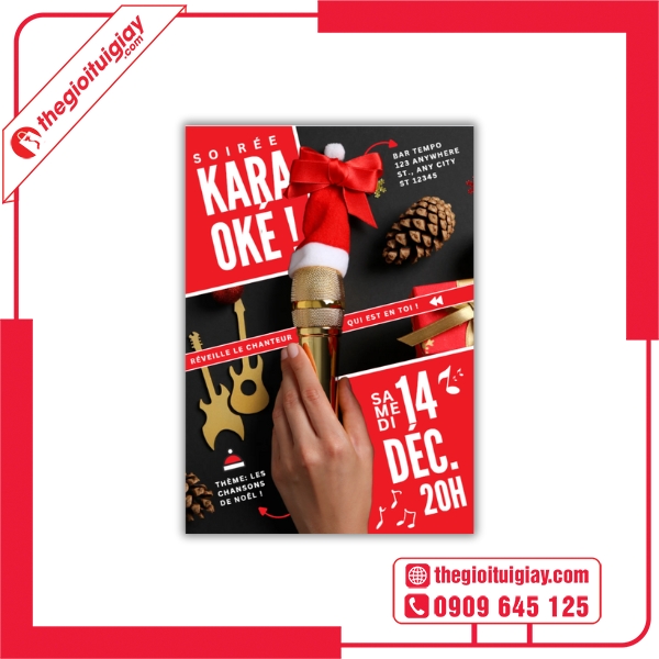 Tờ Rơi Karaoke Bắt Mắt Mới Mẻ