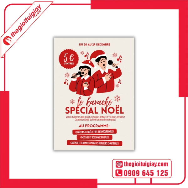 Tờ Rơi Karaoke SPECIAL NOEL