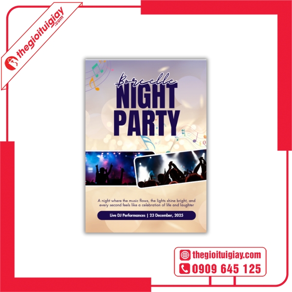 Tờ Rơi Lễ Hội Night Party