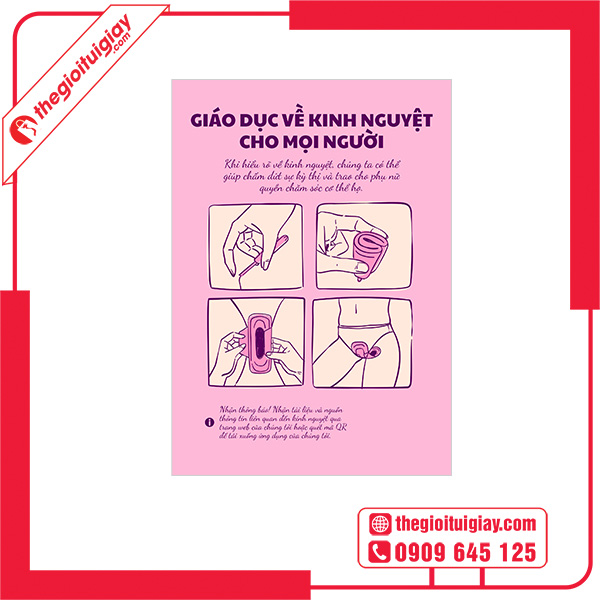 Tờ Rơi Truyền Thông Giáo Dục Sức Khỏe Về Kinh Nguyệt