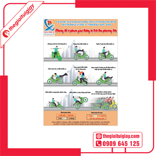 Tờ Rơi Tuyên Truyền Pháp Luật An Toàn Giao Thông