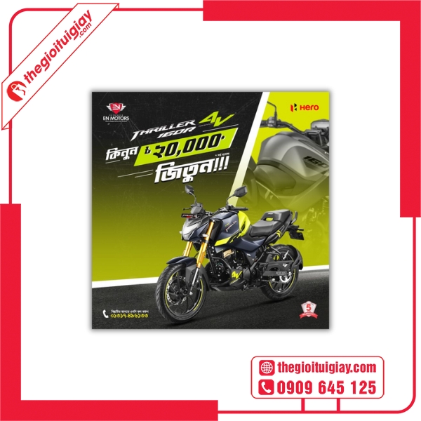Tờ Rơi Xe Máy Đẹp Mắt 