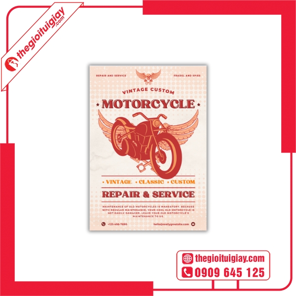 Tờ Rơi Xe Máy MOTORCYCLE