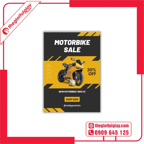 Tờ Rơi Xe Máy MOTOBIKE SALE