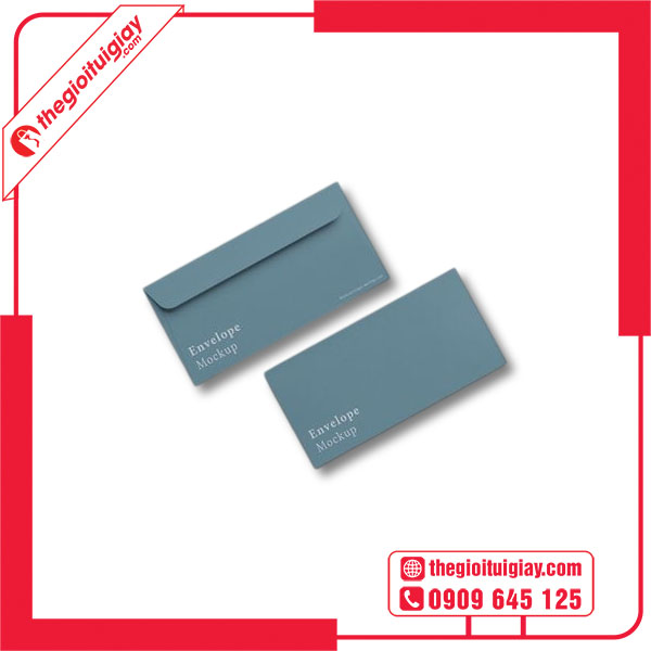 Phong Bì Nắp Vuông