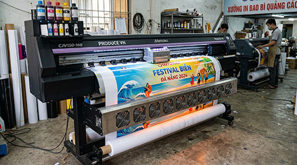 Công Nghệ In Mực Dầu (Eco-solvent) Khô Siêu Tốc