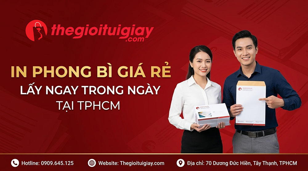 In Phong B&igrave; C&ocirc;ng Ty Gi&aacute; Rẻ | Lấy Ngay Trong Ng&agrave;y Tại TPHCM