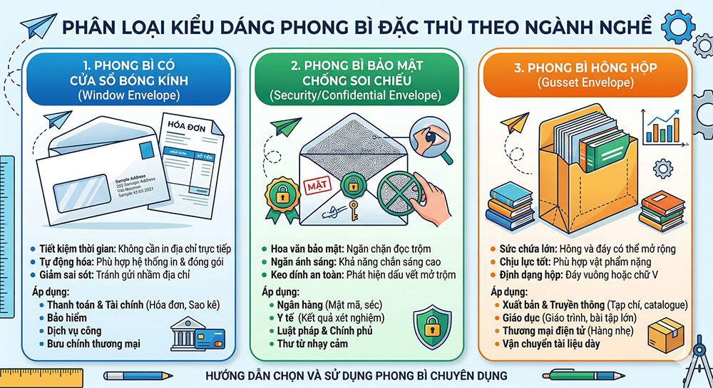 Ph&acirc;n Loại Kiểu D&aacute;ng Phong B&igrave; Đặc Th&ugrave; Theo Ng&agrave;nh Nghề