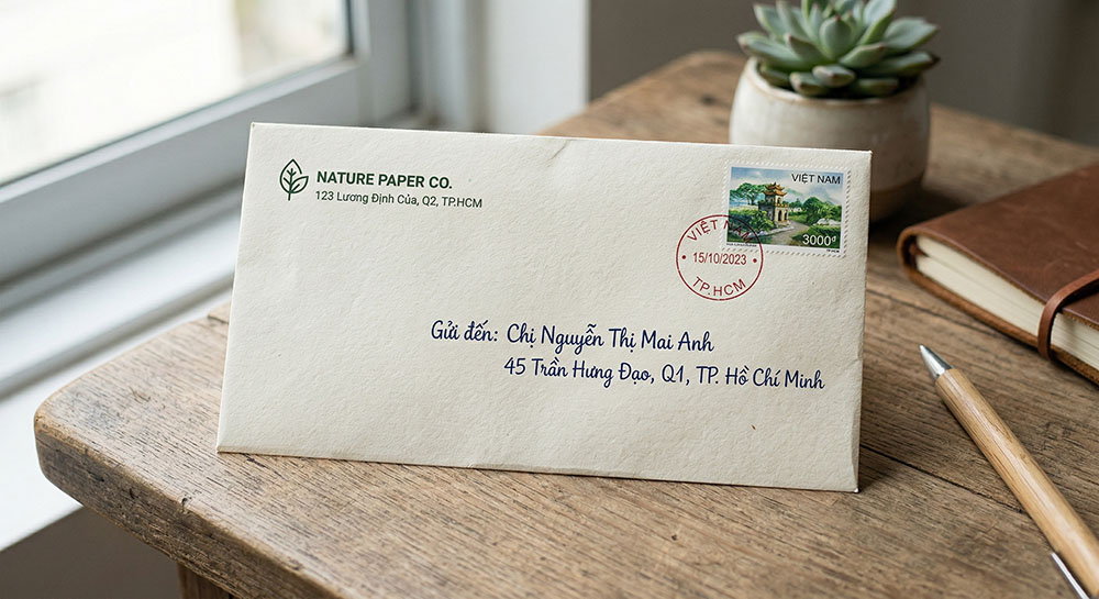 Mẫu phong b&igrave; giấy Ford