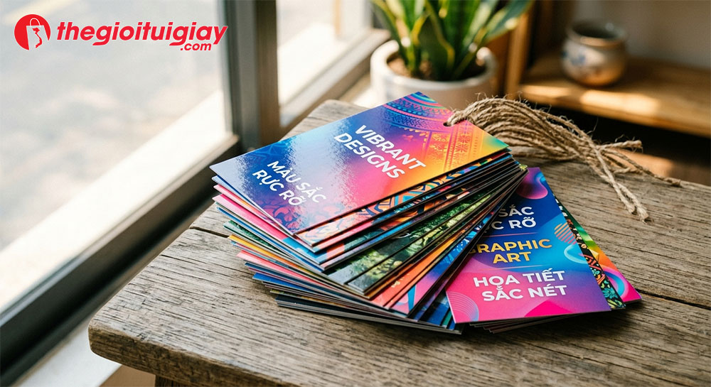 Mẫu tag treo bằng giấy couche