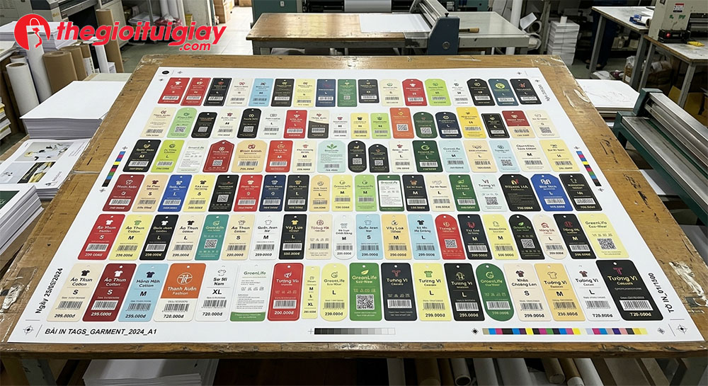 Mẫu tag treo in bằng c&ocirc;ng nghệ in offset