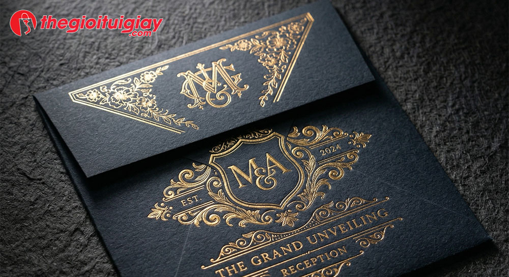 Gia c&ocirc;ng &eacute;p kim v&agrave; dập nổi logo tr&ecirc;n phong b&igrave; nắp vu&ocirc;ng chuy&ecirc;n nghiệp