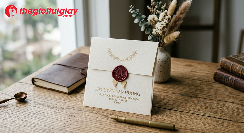 Mẫu phong b&igrave; nắp vu&ocirc;ng dạng Square (Khổ vu&ocirc;ng 1:1)