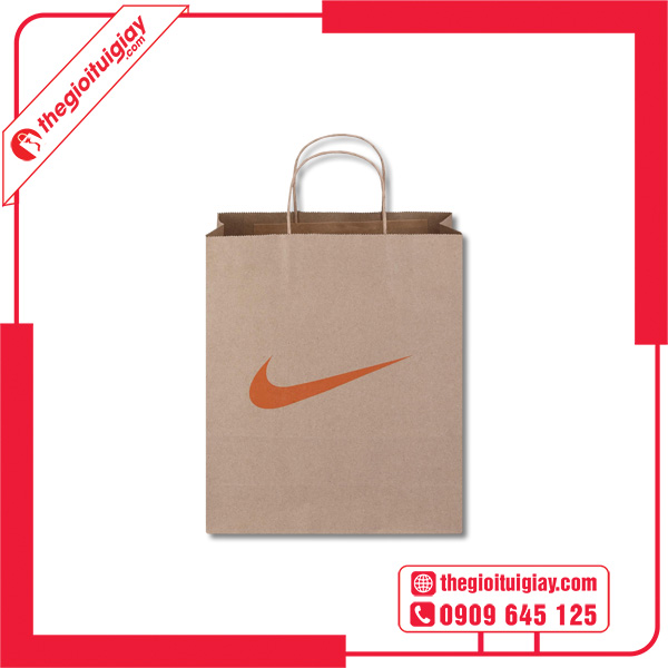 Mẫu túi giấy Nike phổ biến