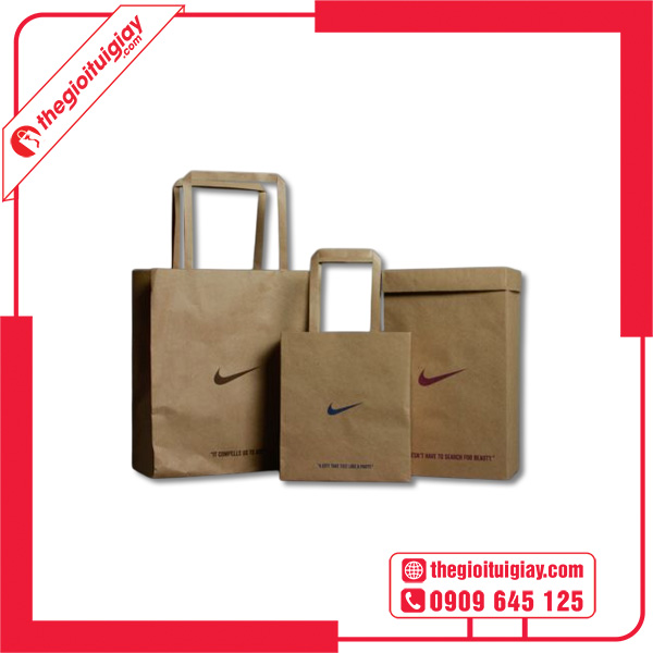 Mẫu túi giấy Nike độc đáo
