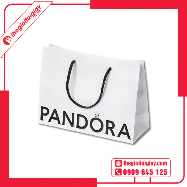 Mẫu túi giấy Pandora làm quà tặng