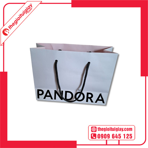 Mẫu túi giấy Pandora làm quà tặng