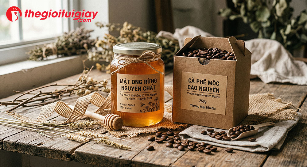 Ấn phẩm in decal giấy Kraft mang lại vẻ đẹp cổ điển cho c&aacute;c sản phẩm thi&ecirc;n nhi&ecirc;n