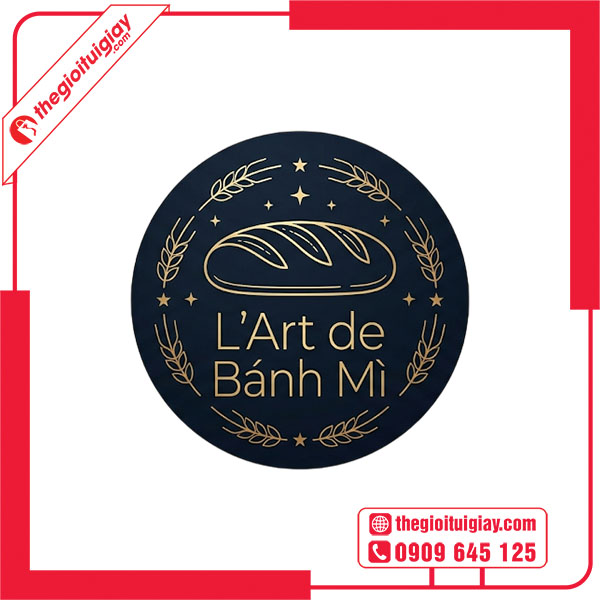 Mẫu logo bánh mì L''''Art de Bánh Mì