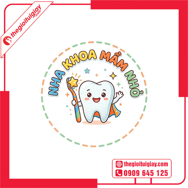 Mẫu logo nha khoa MẦM NON