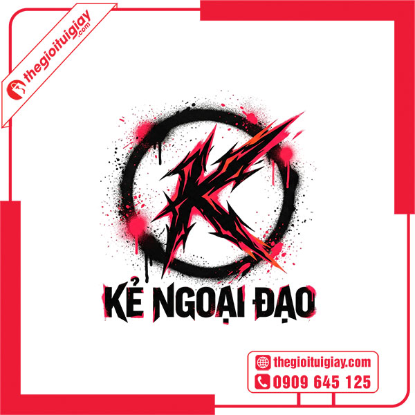 Mẫu logo thời trang KẺ NGOẠI ĐẠO