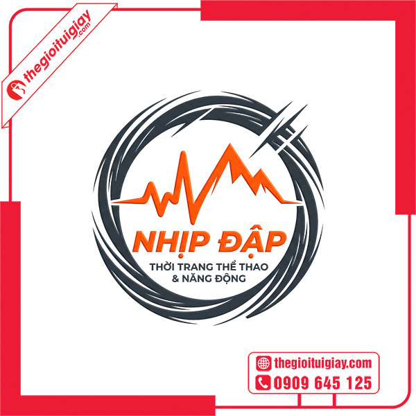 Mẫu logo thời trang NHỊP ĐẬP
