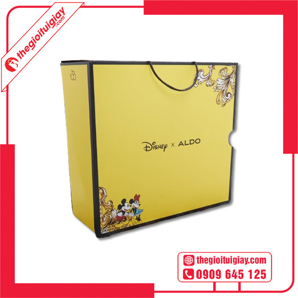 Mẫu túi giấy Aldo x Disney