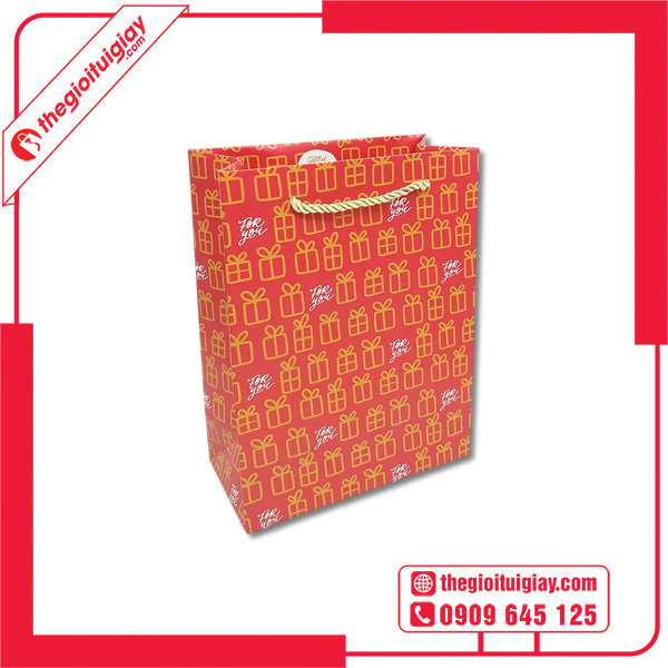 Mẫu túi giấy Fahasa đựng quà tặng