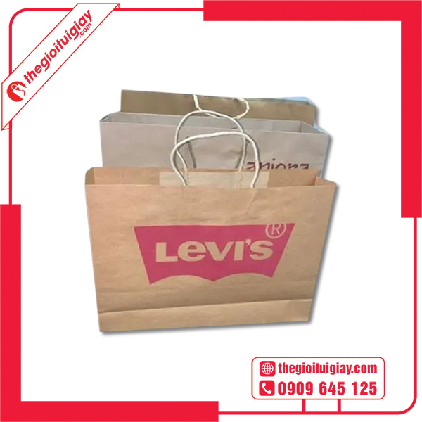 Mẫu túi giấy Levis giá rẻ