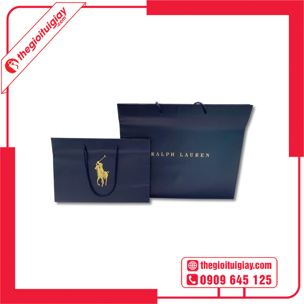 Mẫu túi giấy Ralph Lauren size lớn