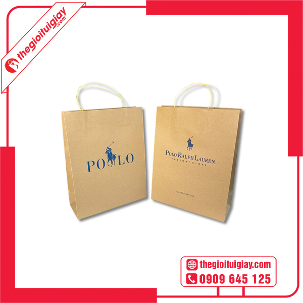 Mẫu túi giấy Ralph Lauren thân thiện môi trường