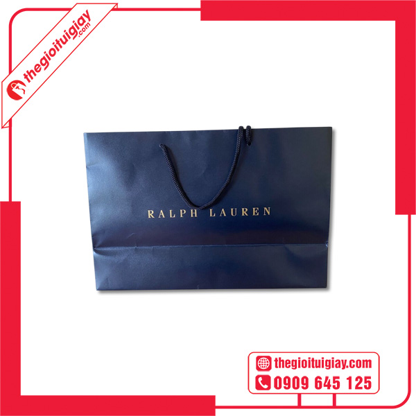 Mẫu túi giấy Ralph Lauren sang trọng