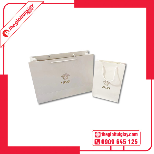 Mẫu túi giấy Versace phổ biến