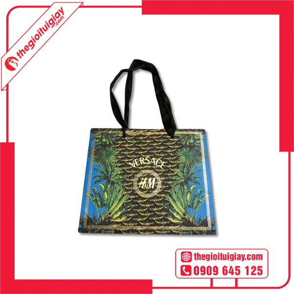 Mẫu túi giấy Versace phiên bản đặc biệt