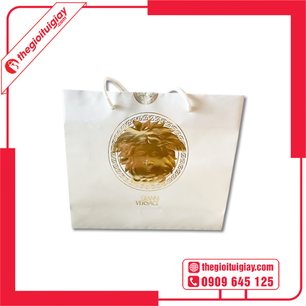 Mẫu túi giấy Versace GIANNI